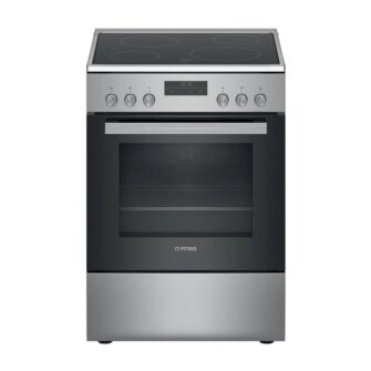 Pitsos PHN039150 Κεραμική Κουζίνα 66lt 60cm Inox